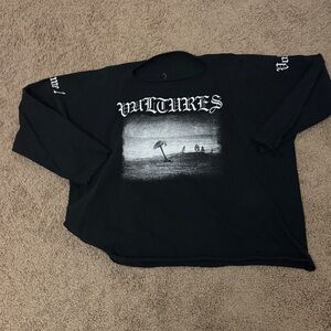 Black Graphic Long Sleeve Shirt alt